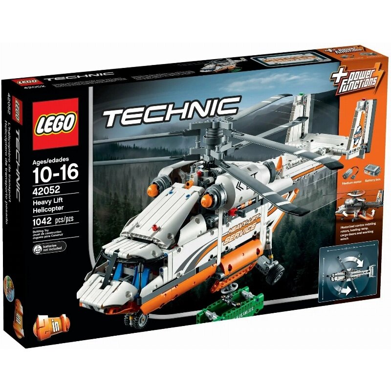 Конструктор LEGO Technic 42052 Cargo Helicopter Грузовой вертолет