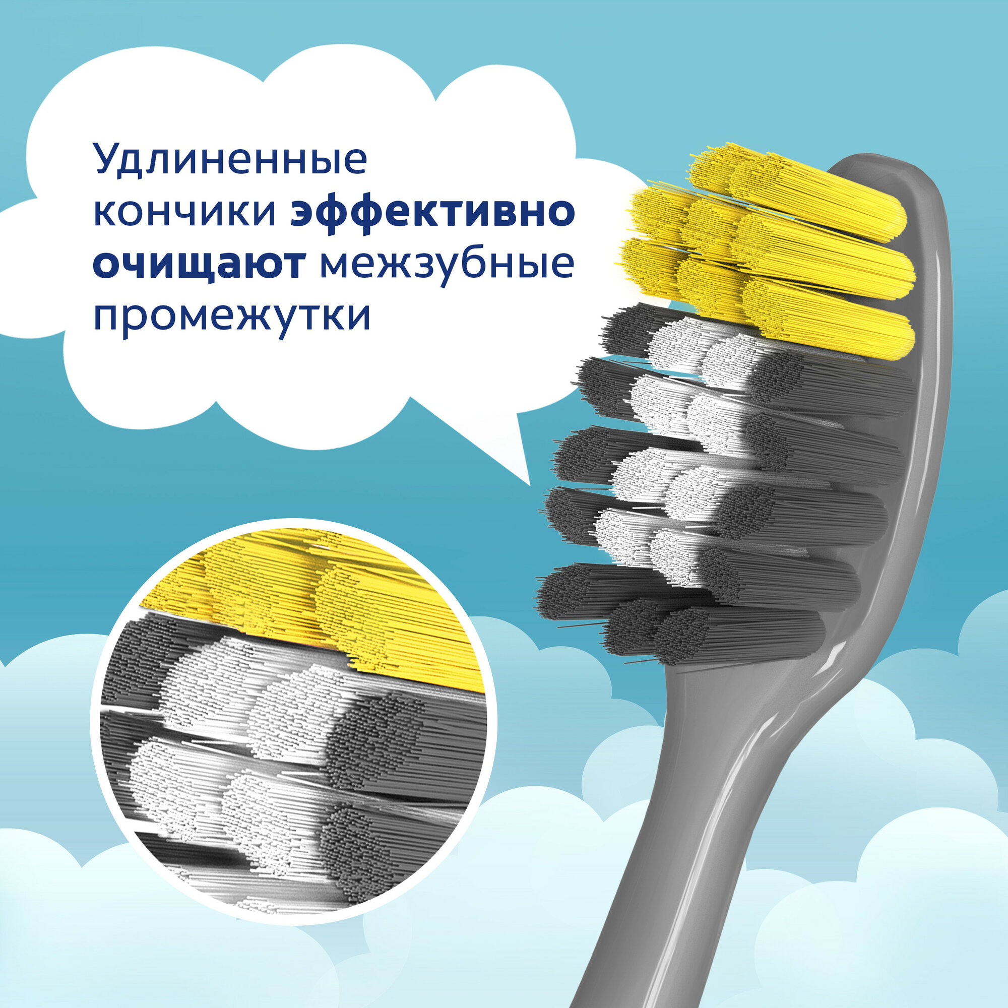 Зубные Щетки Детские Зубная щетка Colgate для детей 5+ Русалочка, розовая + фиолетова (2 шт)