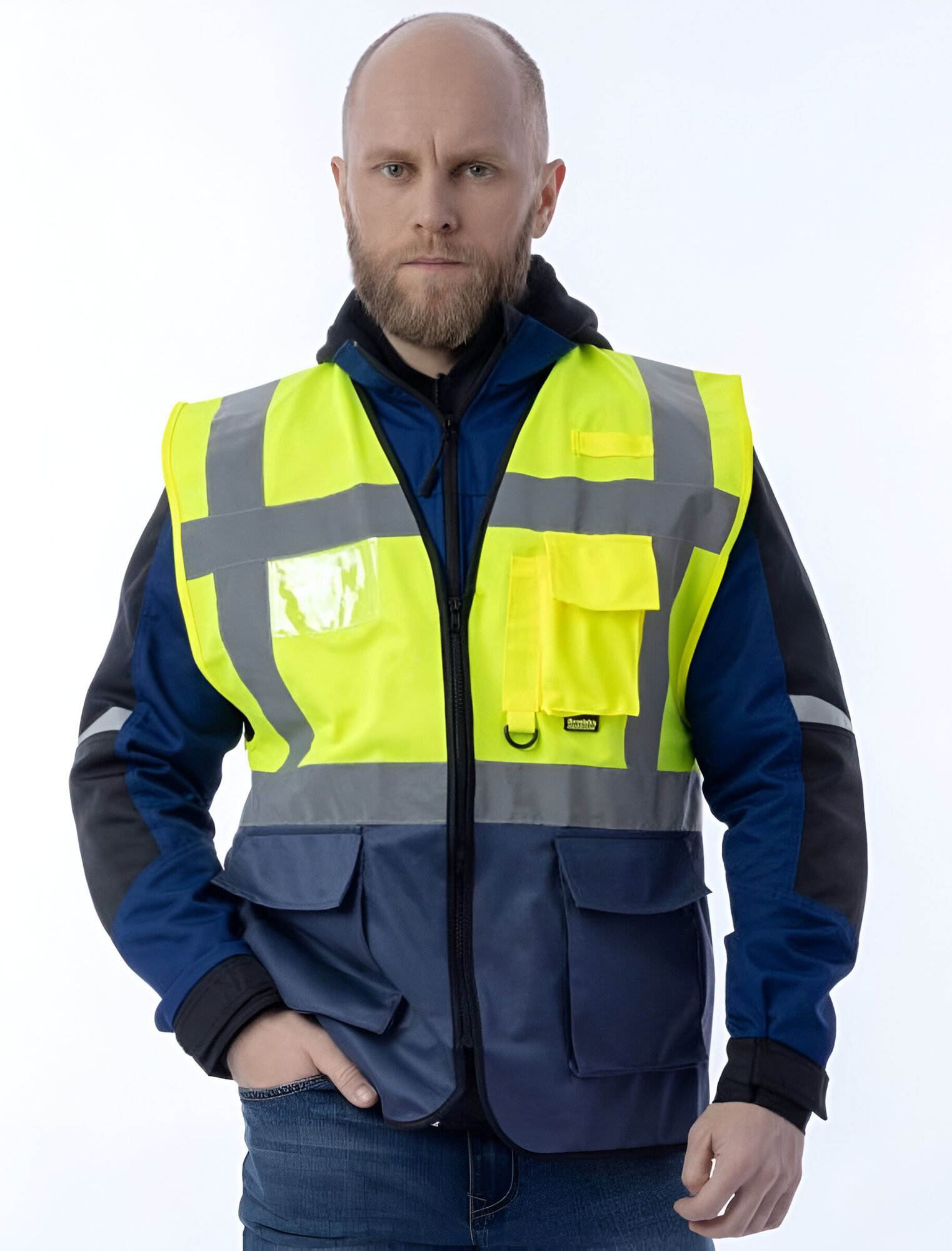 Сигнальный жилет Brodeks KM123