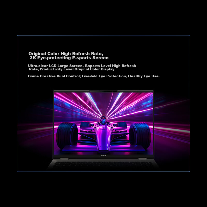 Картинки Ноутбук HONOR MagicBook Pro16 2025 HUNTER 3K Gaming Screen AI Thin and Light Gaming Laptop RTX5070 U9-285H 32GB 1TB Starry Grey