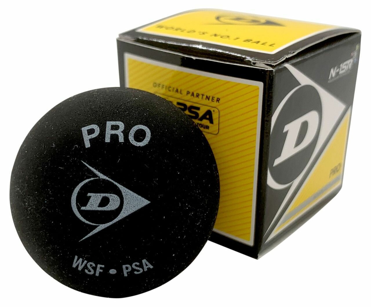 Мячи для сквоша Dunlop Pro (с 2 желтыми точками)