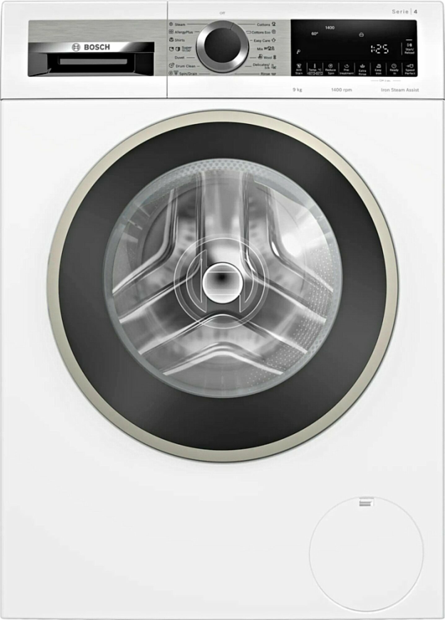 Стиральная машина Bosch WGA24400ME 1400 об/мин, белый, инверторный EcoSilenceDrive двигатель