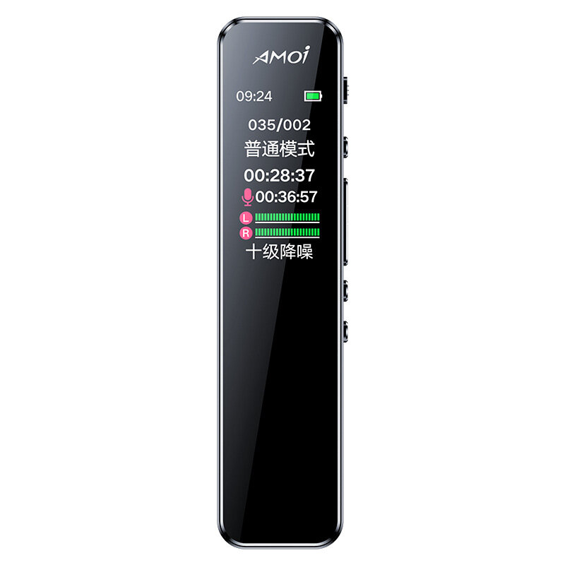 Диктофон Xia Xin, 16ГБ, с шумоподавлением, USB-интерфейс, металлический экран