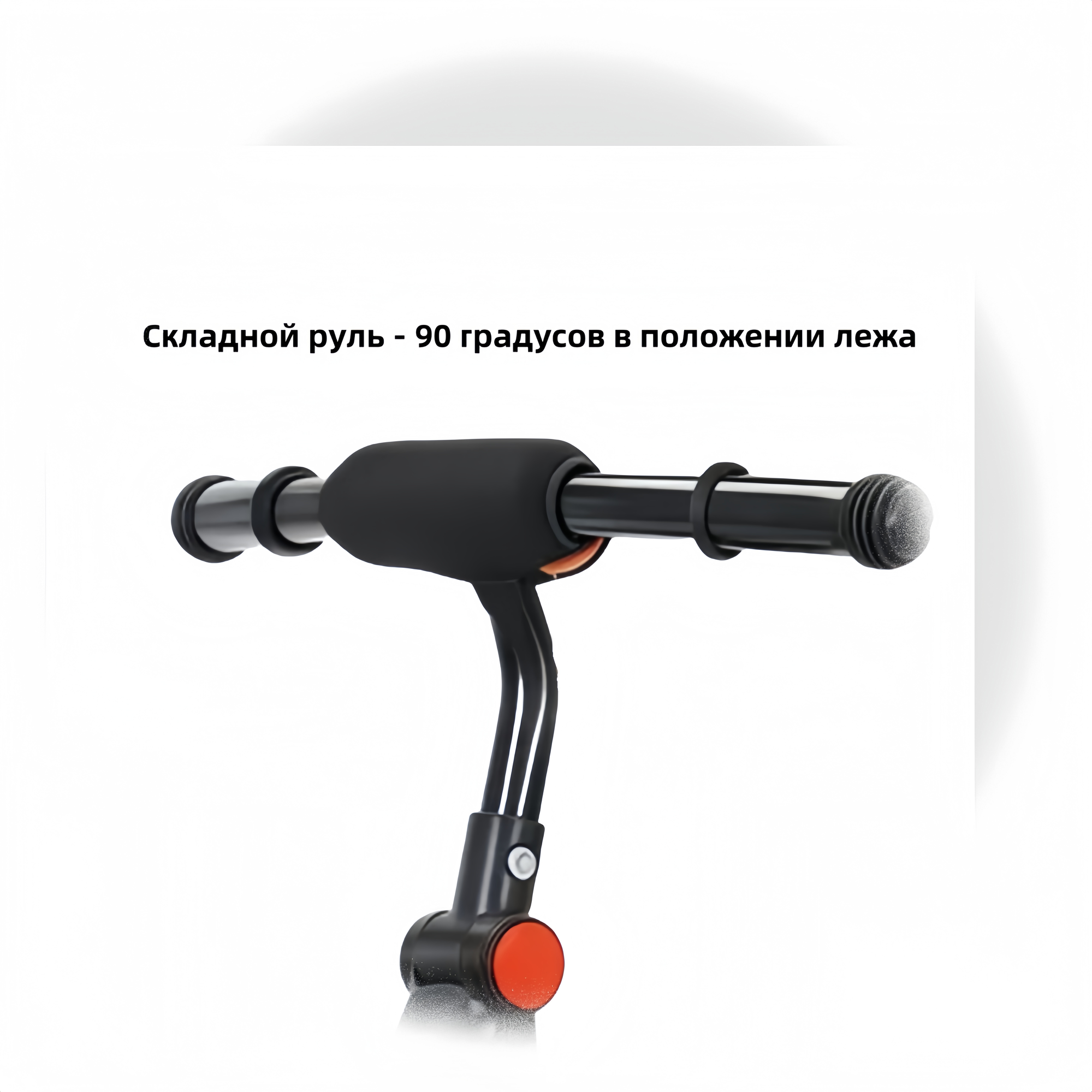 Детский трехколесный велосипед "Stroller", складной, с козырьком, для детей до 5 лет — фото 1