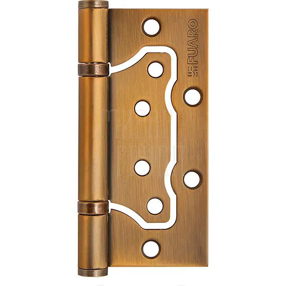 Петля универсальная Fuaro (Фуаро) без врезки 500-2BB/BL 100x2.5 блистер кофе