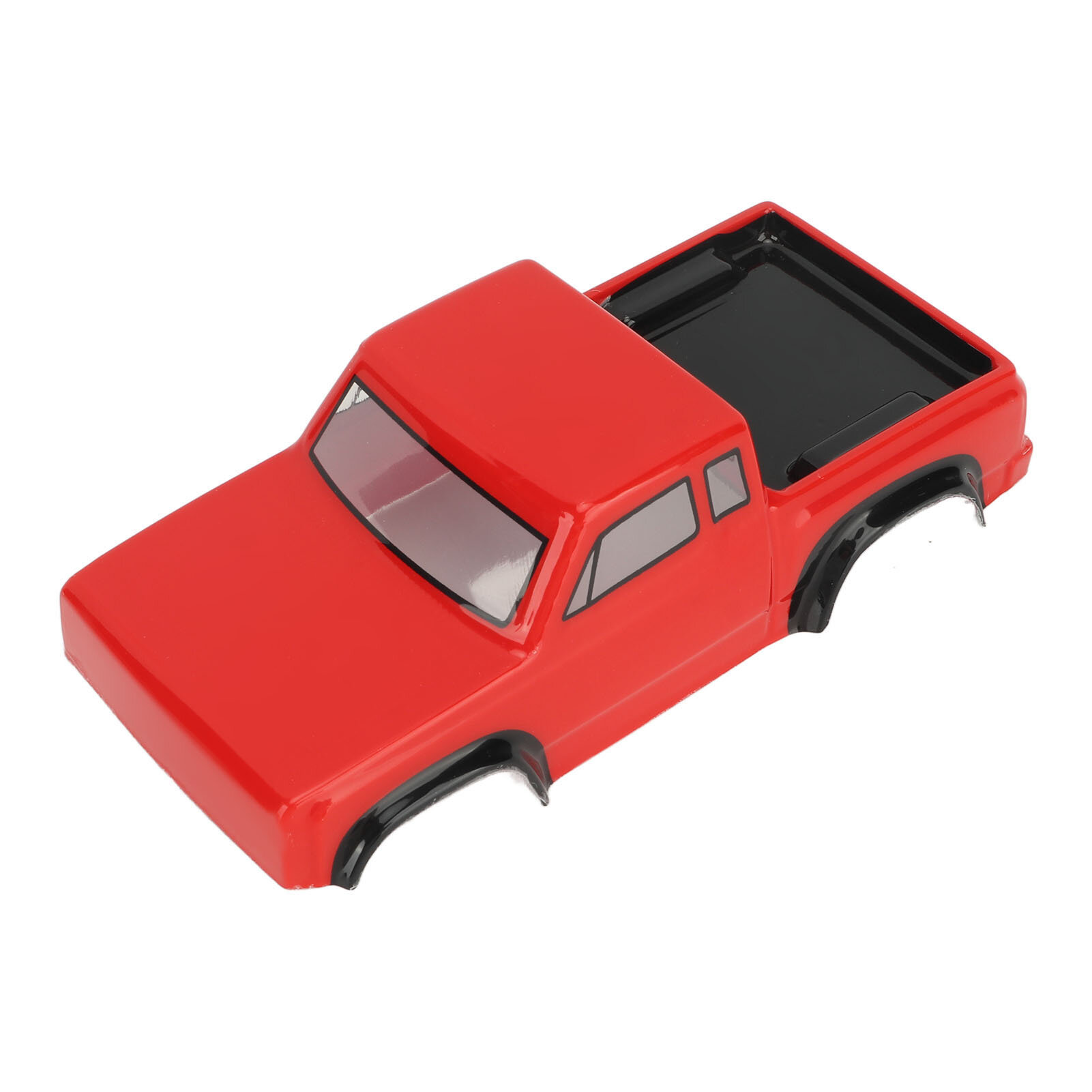 Эксклюзивный кузов для RC машины с колесной базой 125 мм для Axial SCX24 1/24 красный пластиковый для внедорожных моделей