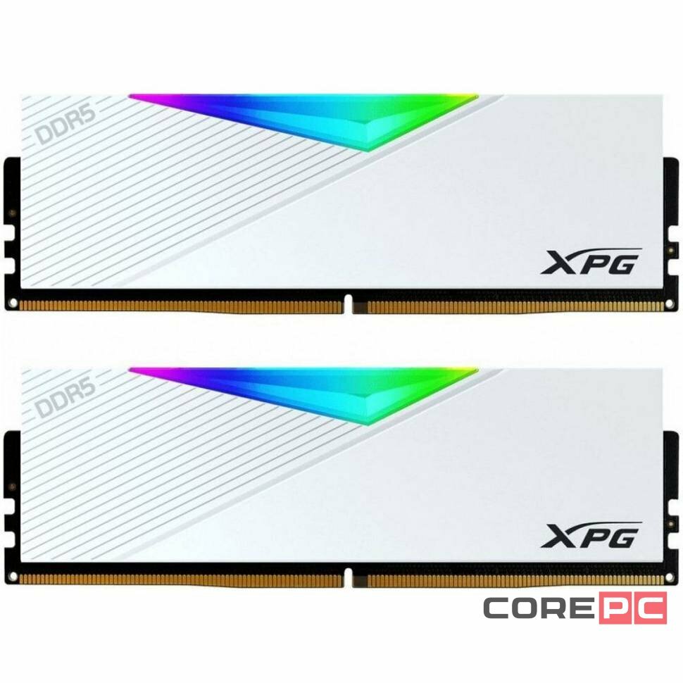 Оперативная память 32 Gb 6800 MHz ADATA XPG Lancer RGB White (AX5U6800C3416G-DCLARWH)