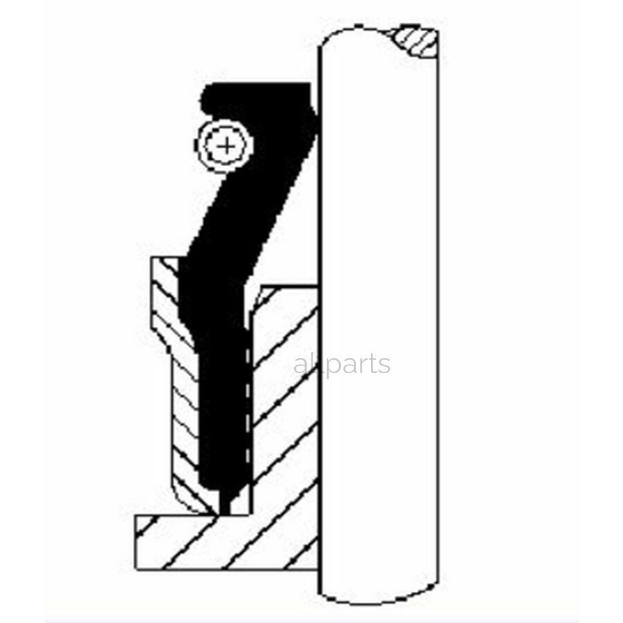 CORTECO 19036943 колпачки маслосъемные! 5.5x9.8/12.9x12 (1)\ Hyundai Atos 1.0 01 >