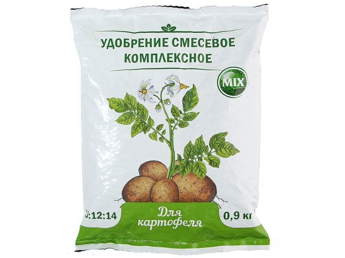 Удобрение минеральное  Нов Агро  для картофеля 0 9кг  NPK 10 12 14  повышение урожайности