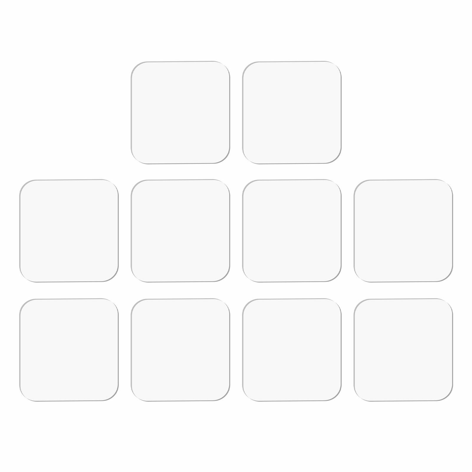 10шт -двойная клейкая квадратная квадратная квадратная квадратная в форма