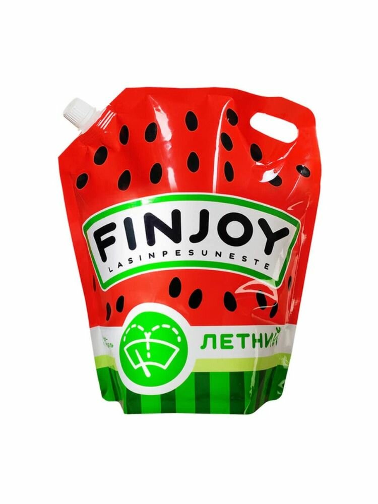 Fin Joy Автоочиститель стёкол "Летний" Арбуз 4 л