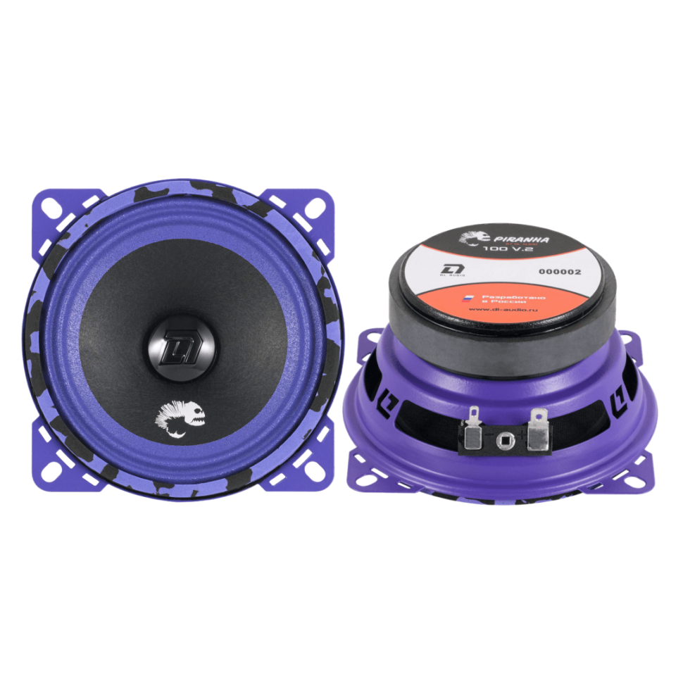 Автоакустика DL Audio Piranha 100 v.2