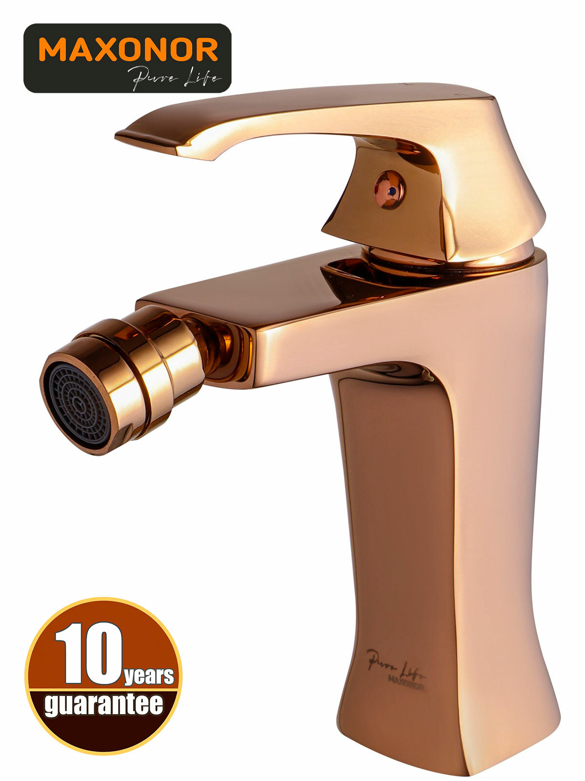 Смеситель для биде Maxonor PURE LIFE JOY PL5088-16 Бронза глянцевая Латунь