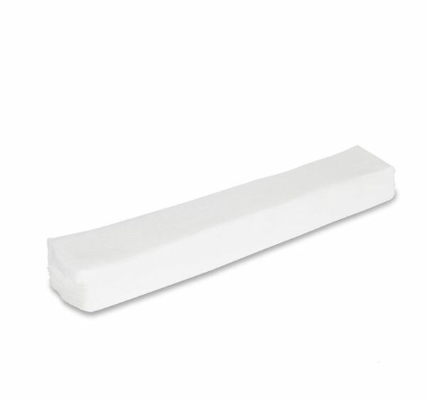 Воротнички парикмахерские 100 шт Mia Beauty белый 7x40 см мягкие спанлейс