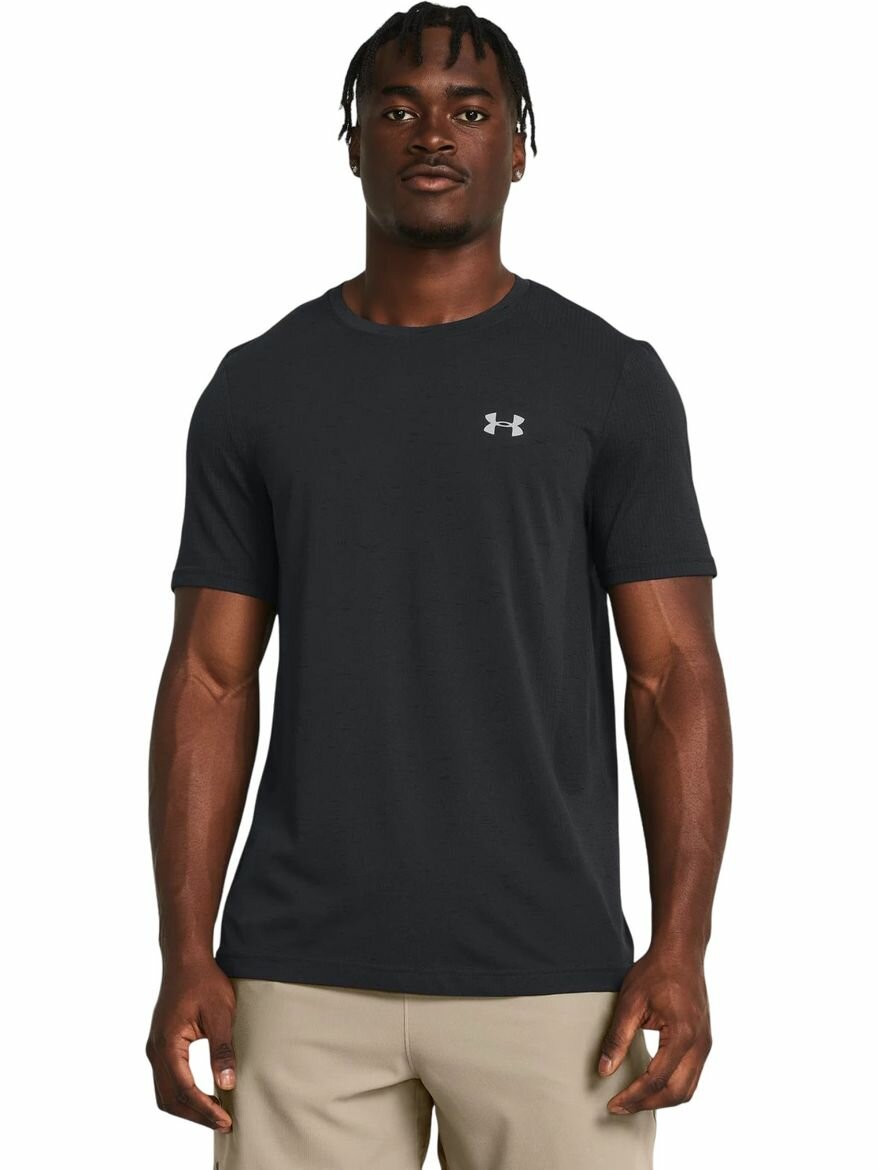 Футболка спортивная Under Armour UA Vanish Seamless SS размер LG черный
