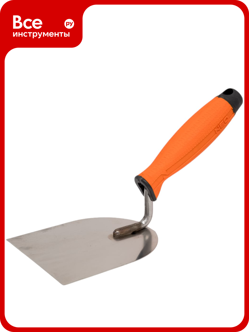 Штукатурная кельма NEO Tools 100 мм двухкомпонентная рукоятка 50-138