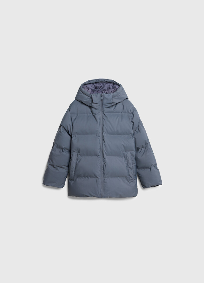 Пуховик O'STIN размер 176 темно-серый