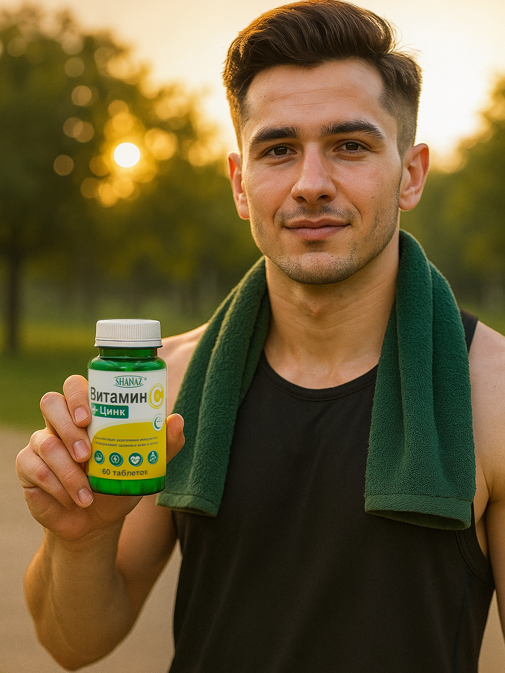 Vitamin C + Цинк 60 таблеток — Мощный дуэт для сильного иммунитета — фото 1