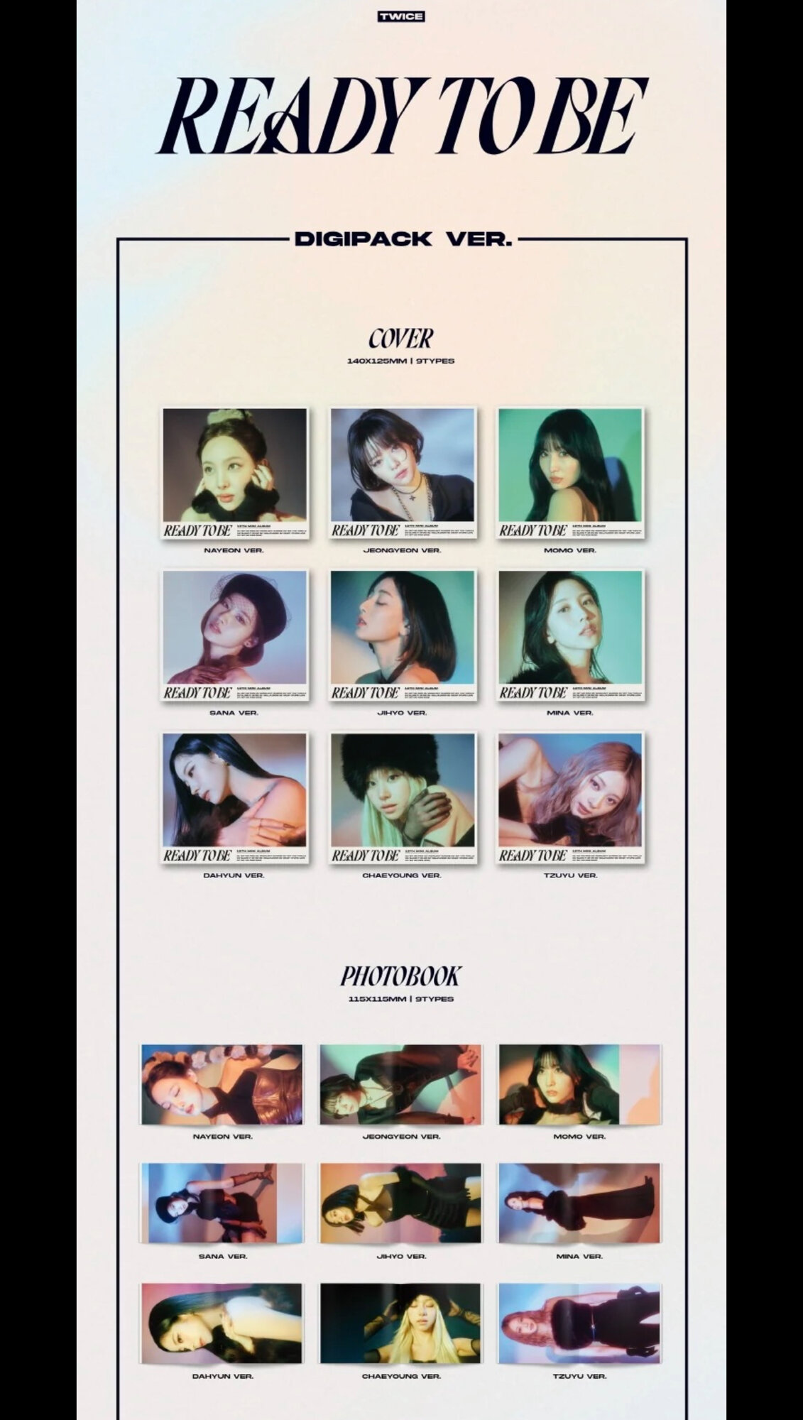 Альбом "Твайс", Twice ready to be digipack — фото 1