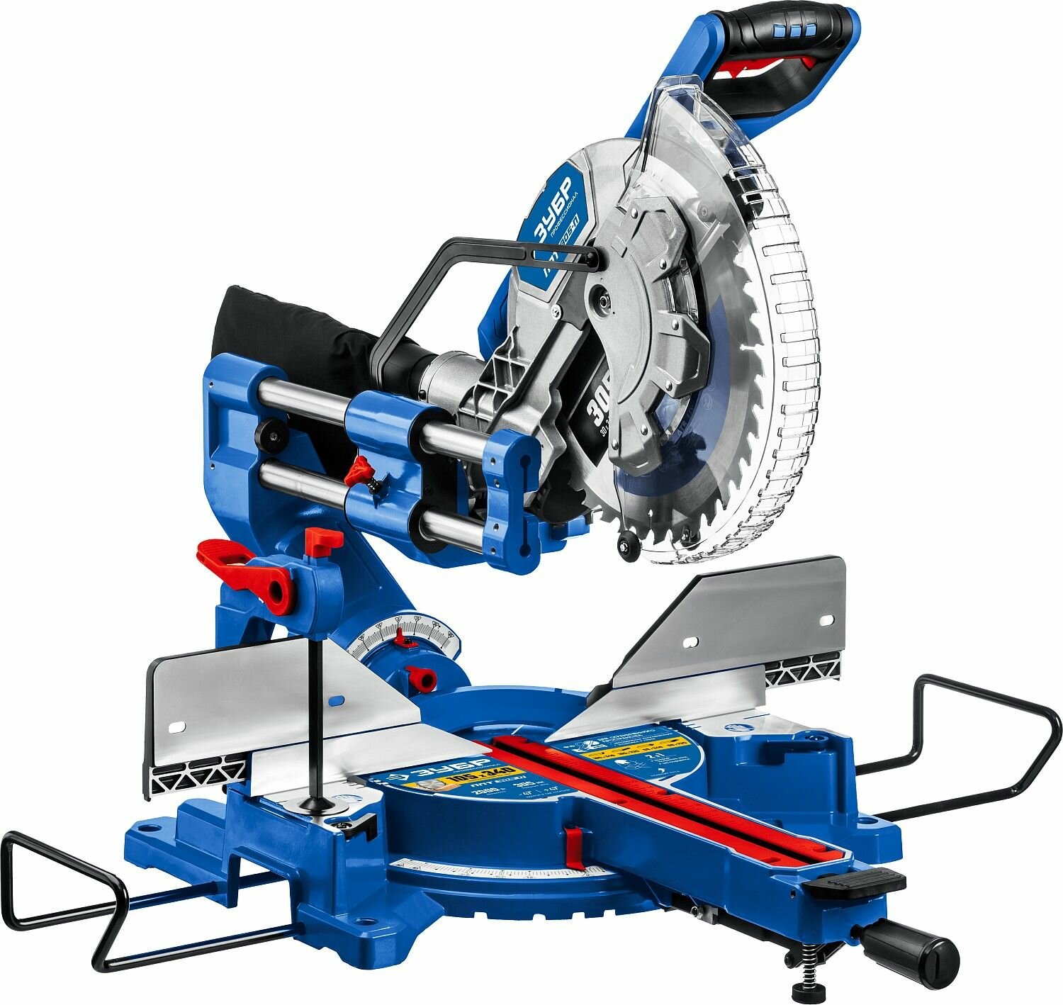 Пила торцовочная ЗУБР профессионал d 305 х 30 мм 2000 Вт с протяжкой ППТ-305-П