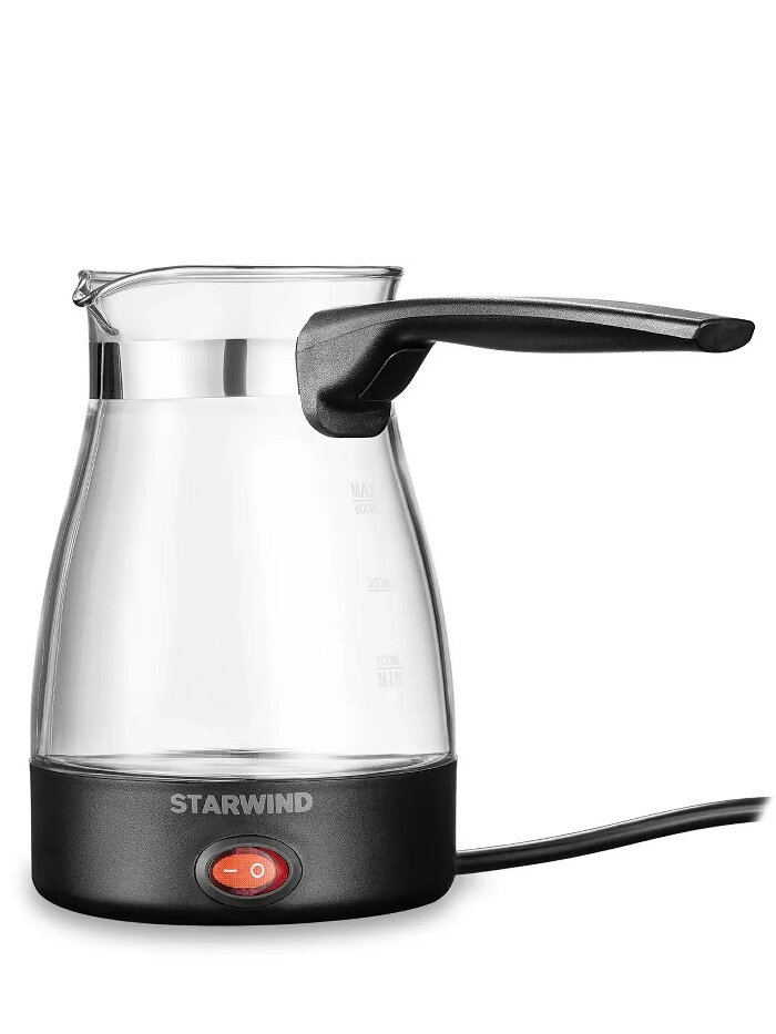 Кофеварка электрическая турка Starwind STG6051 черный исп. кофе - молотый 0.6 л 600 Вт.
