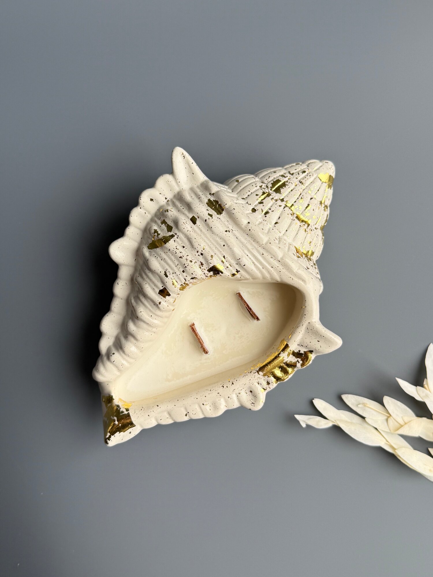 Свеча Ракушка, подарок для учителя, воспитателя, мамы, сестры, женщины