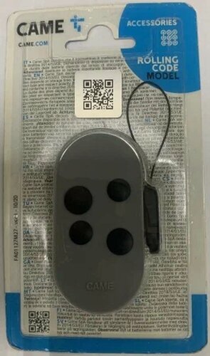 Изображение товара Пульт Came TOP44RGR, оригинальный, динамическое кодирование, IP25, CR2032