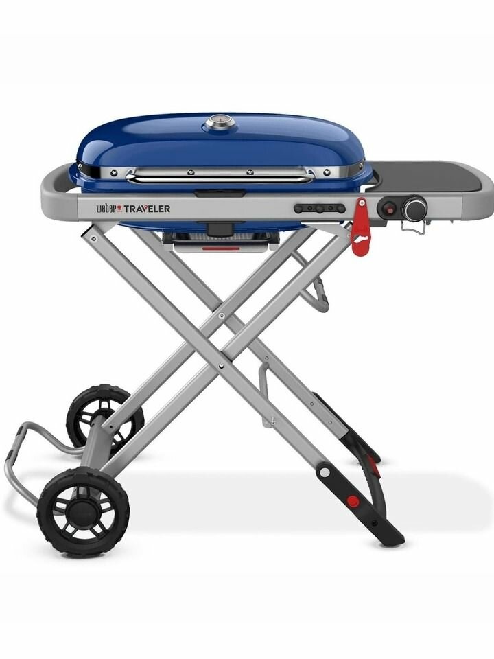 Гриль газовый Weber Traveler (синий)