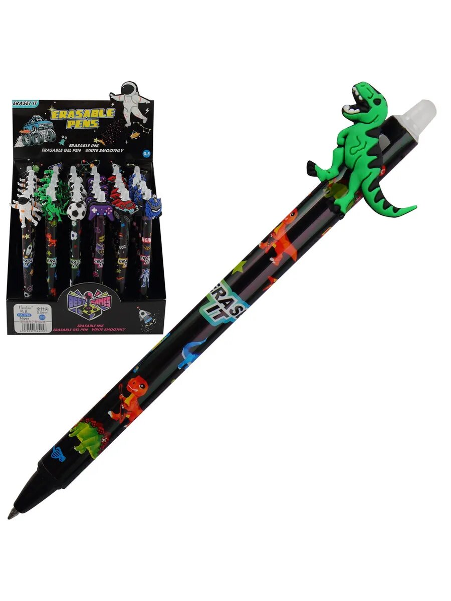 Ручка стирающаяся синяя