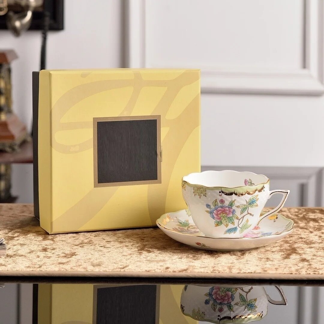 Набор кофейных чашек и блюдец Queen s Garden Butterfly