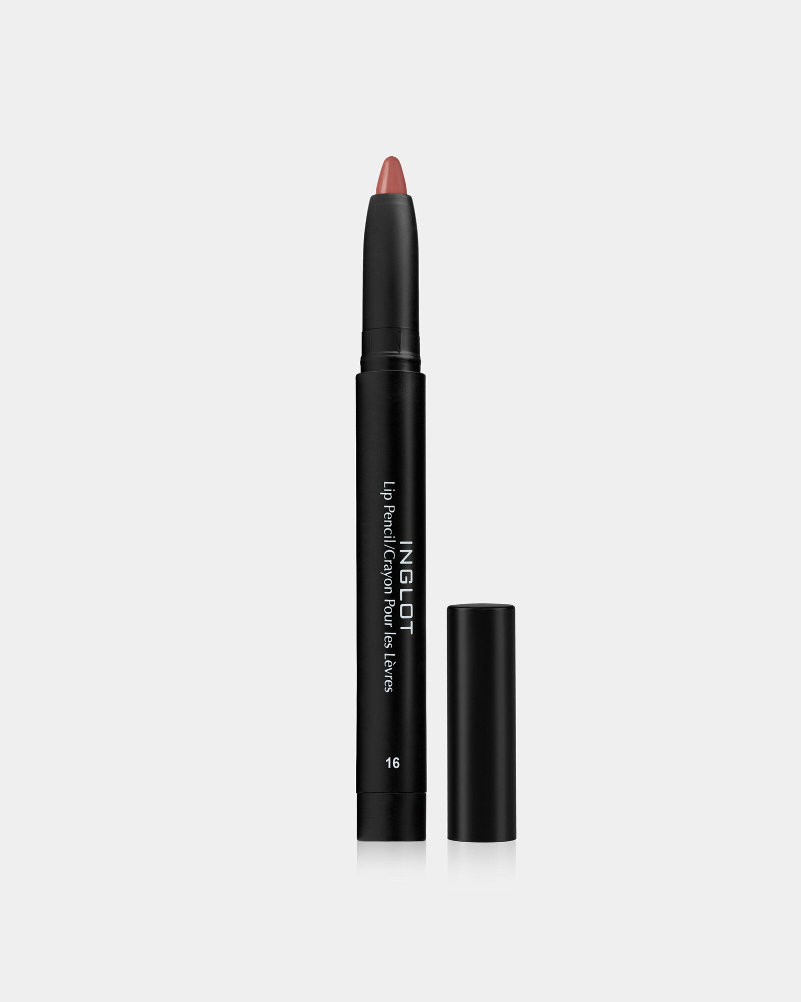Карандаш для губ INGLOT матовый мягкий стойкий с точилкой в комплекте AMC LIP PENCIL MATTE WITH SHARPENER №16