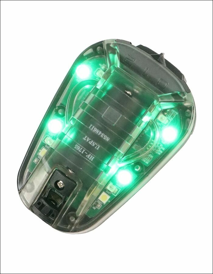 Фонарь-маячок для выживания на шлеме проблесковый маячок на шлеме с волшебной лентой D