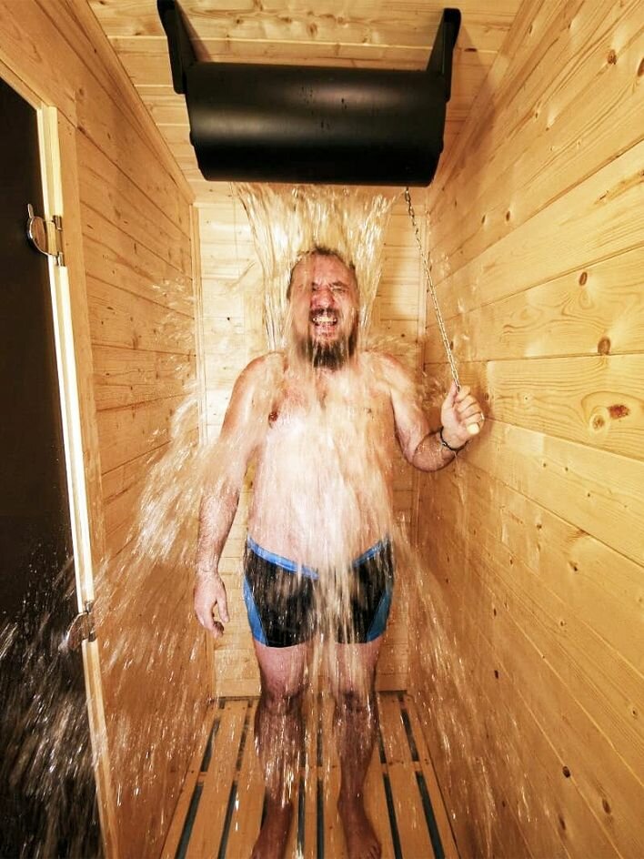 Обливное устройство Grill'D "Колобок" 15 л для бани и сауны (Оригинал)