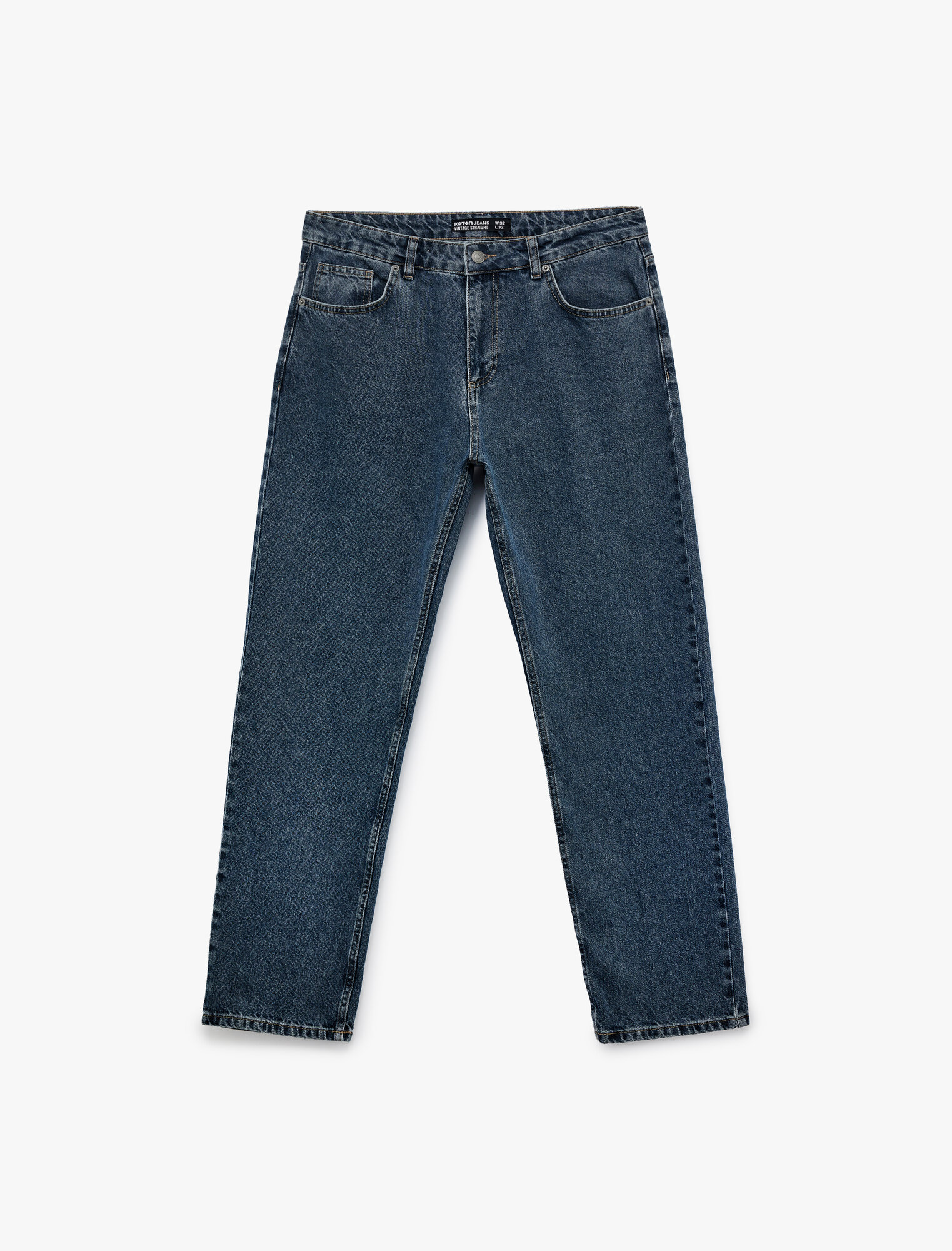 Джинсы KOTON размер W34 L30 (рост 176 см) темно-синий