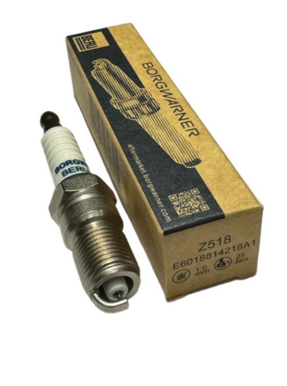 Свеча зажигания BERU Z518, 2 шт — фото 1