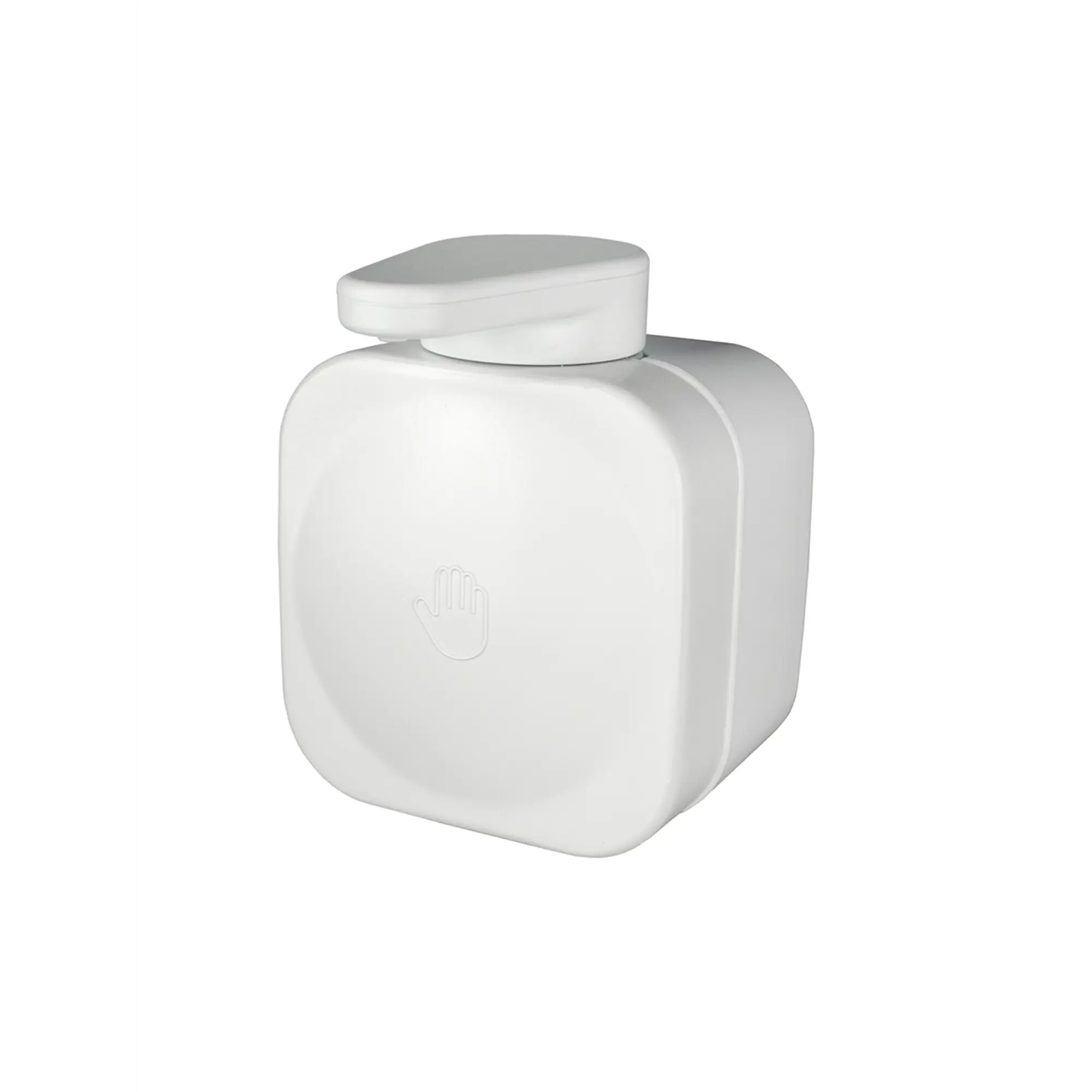 Дозатор для мыла на присосках навес easy пластик белый