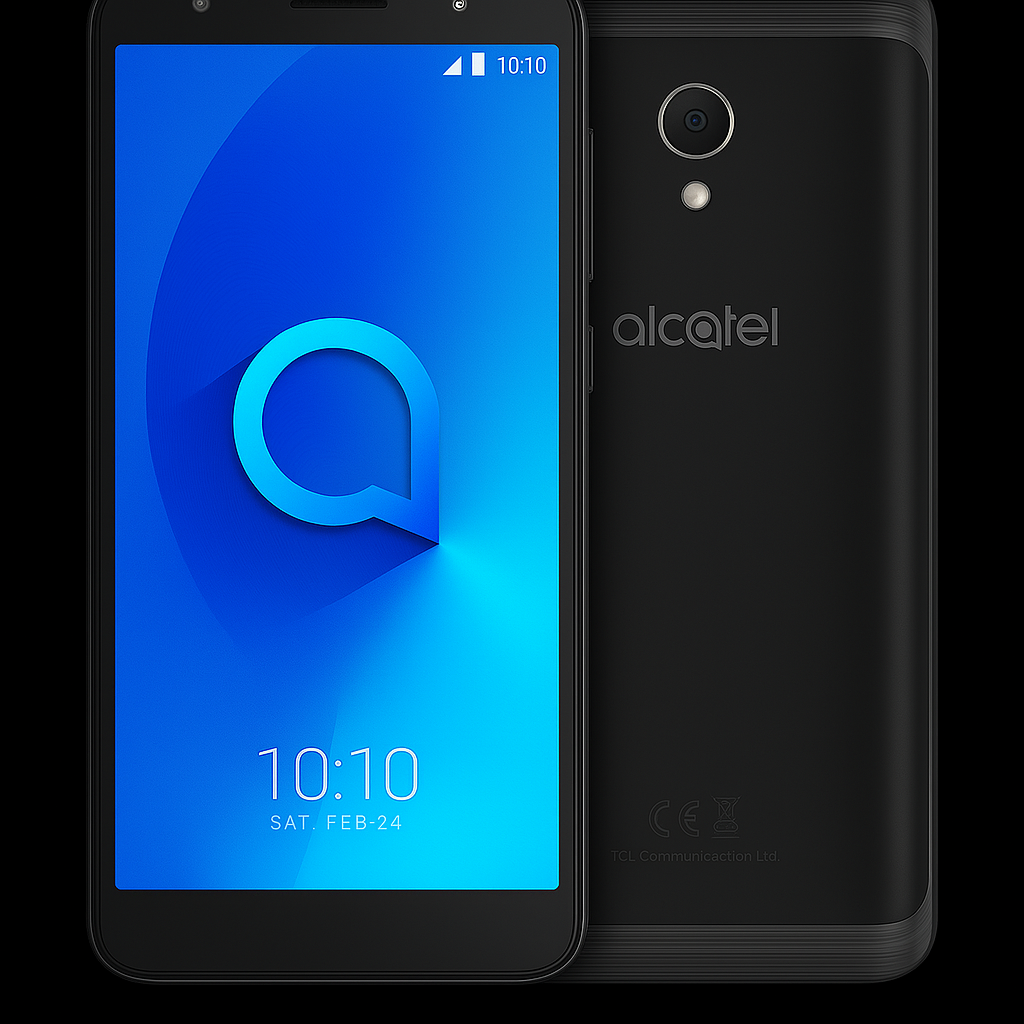 Смартфон Alcatel 1C Black (5003U), Android 8.1, экран 5", 2000 мА. ч, черный — фото 1