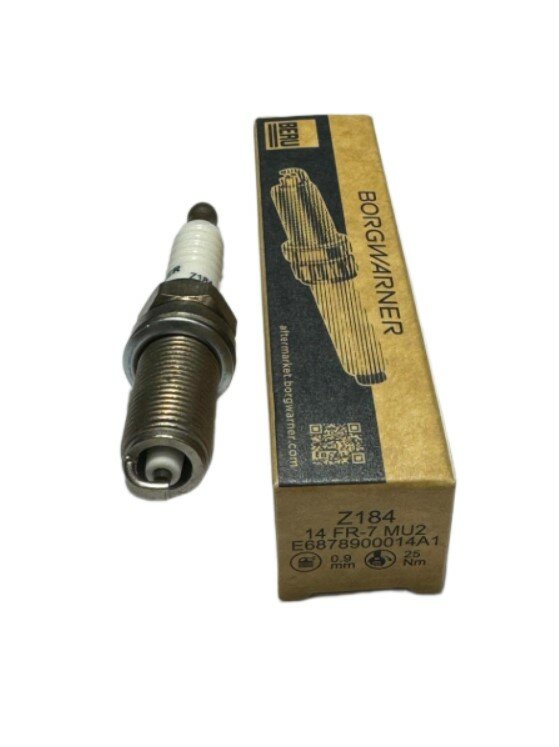 Свеча зажигания BERU Z184, 2 шт — фото 1