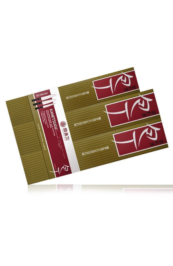 Набор из 3-х Кухонных Ножей Kanetsugu (SET-KNG006) длина лезвия 165 см 120 см 210 см сталь AUS-8/SUS410 Япония