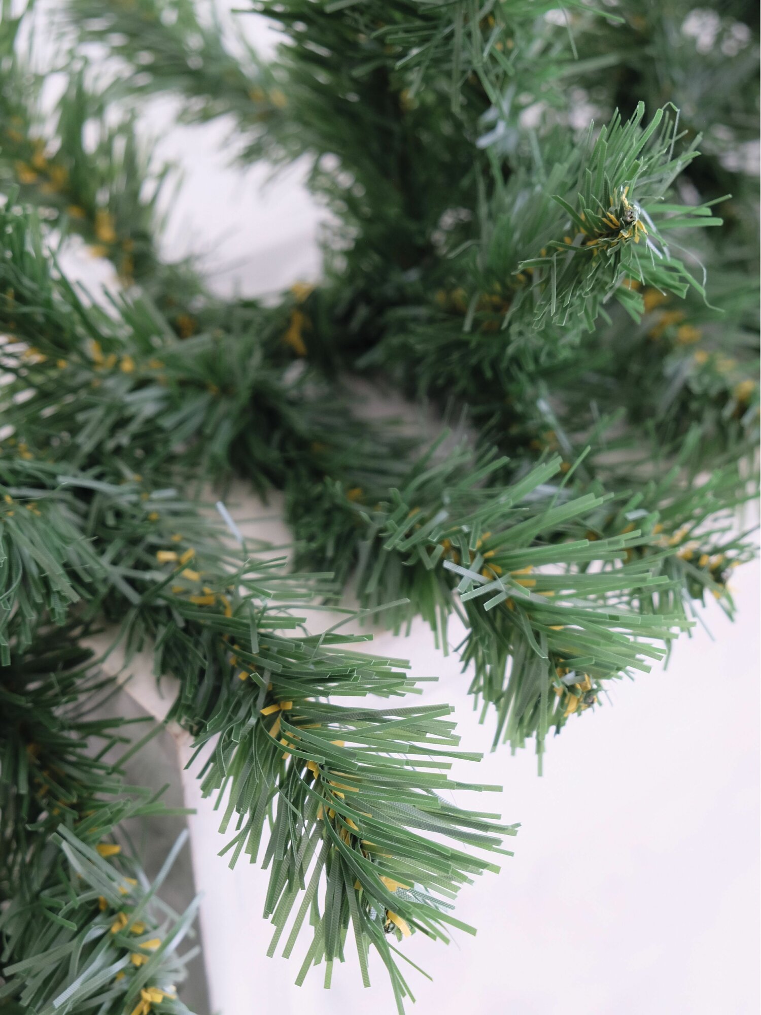 Украшение новогоднее Mag2000, Гирлянда хвойная зеленый - фото №4