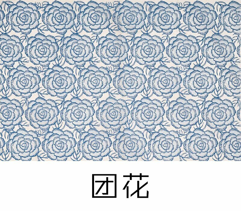 Цветочная переводная бумага для керамики, 47*35 см, Цвет: 006-1pcs