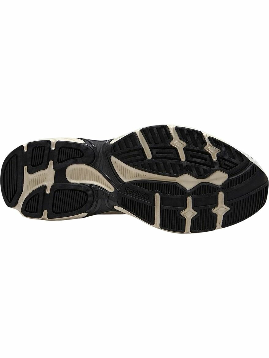 Кроссовки Reebok Road Prime, полнота F, размер 9,5 US, бежевый/черный — фото 1