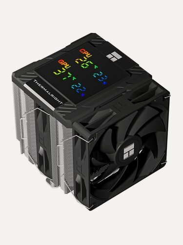 Изображение товара Двойной кулер Thermalright Peerless Assassin 120 Digital BLACK с экраном