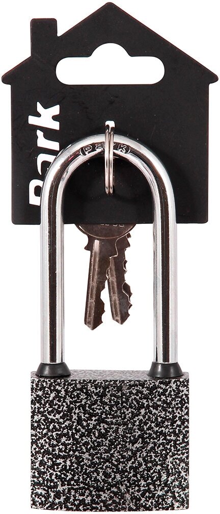 Замок навесной ВС3Р50-01 106х47х21 мм Park ВС3Р50-01 с длинной дужкой 288123