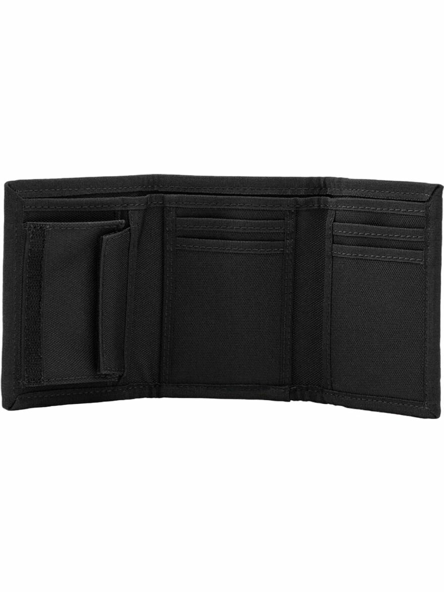 Кошелек Levi's, фактура гладкая, черный — фото 1