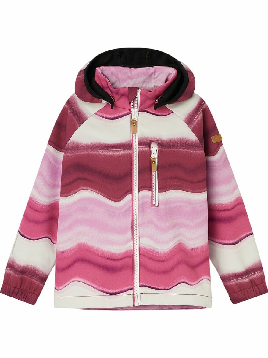 Куртка Lassie Vantti, размер 134, розовый/белый — фото 1