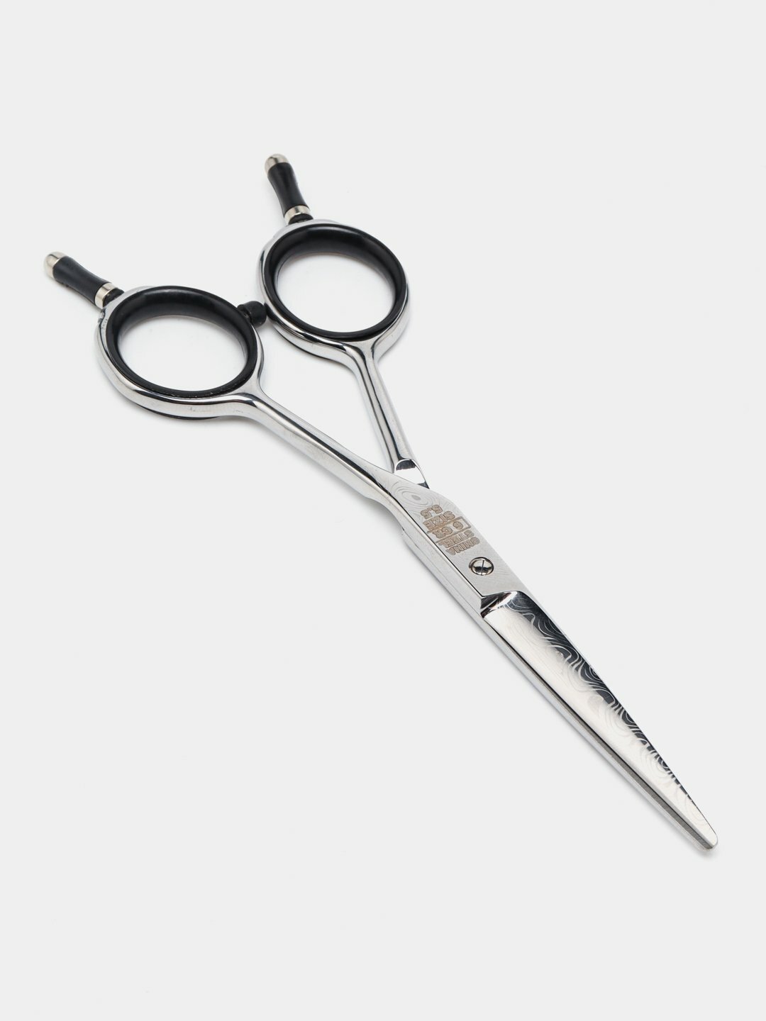 Ножницы SATURN JackPro, парикмахерские, нержавеющая сталь, эргономичные, серые — фото 1
