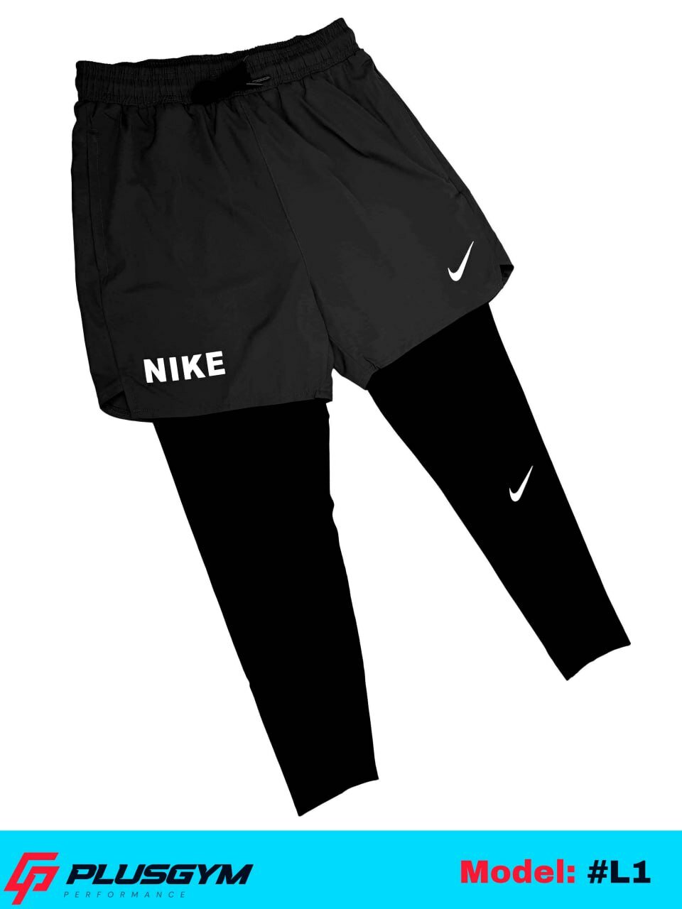 Шорты спортивные эластичный полиэстер