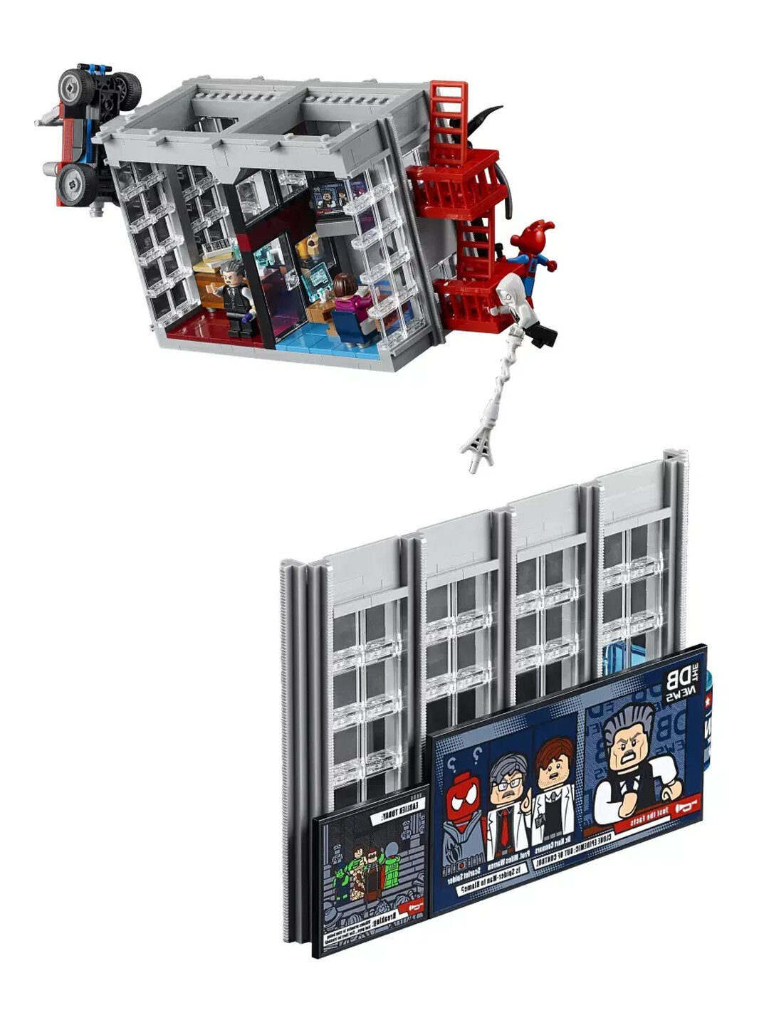 Конструктор набор Marvel Редакция Дейли Бьюгл аналог LEGO — фото 1