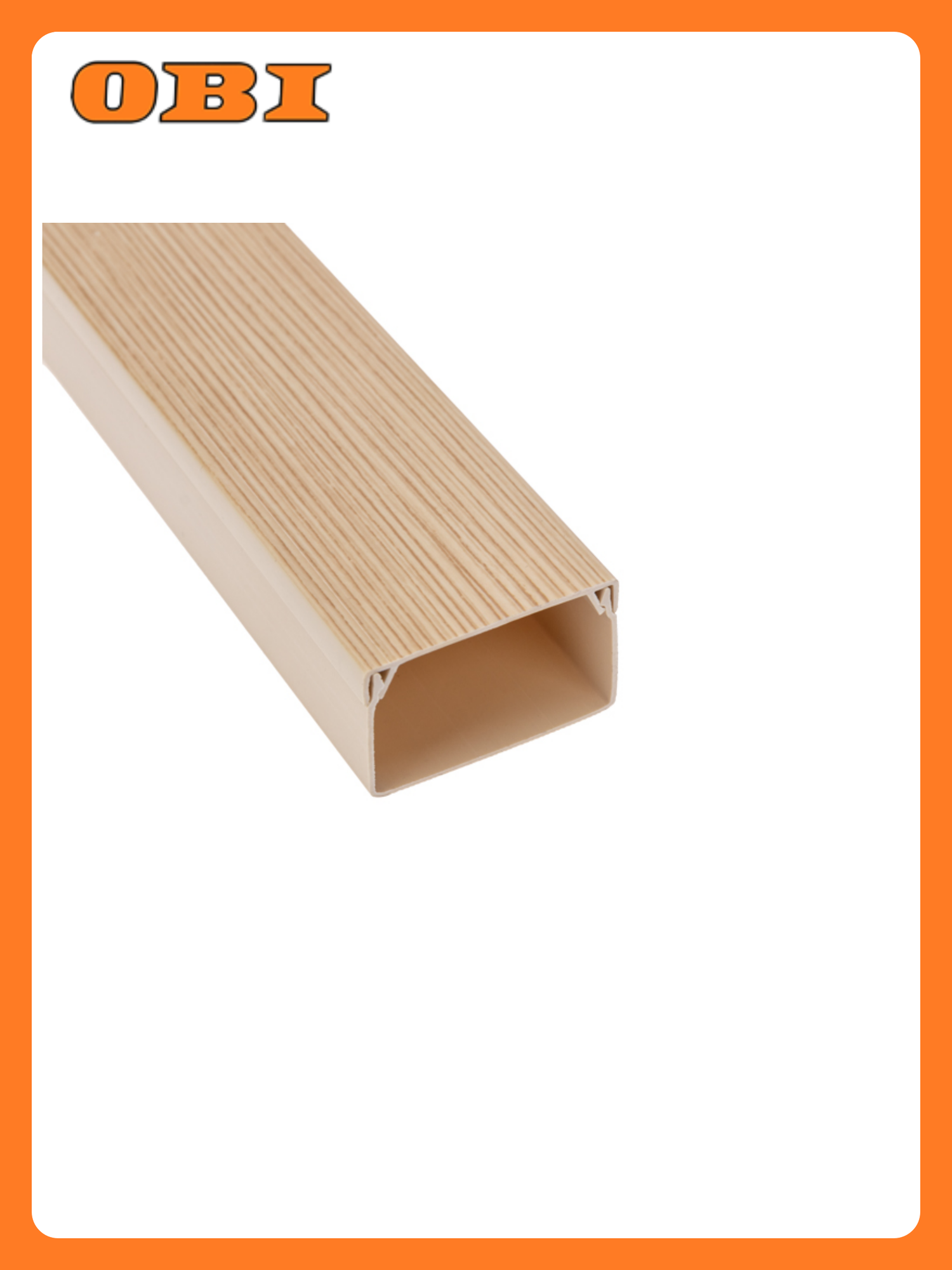 Кабель-канал REXANT 25х16 мм 2 метра упаковка сосна 3D